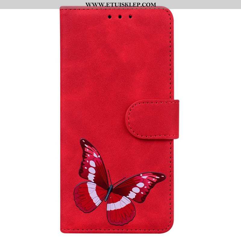 Etui Folio do Oppo Reno 8 Lite Motyl